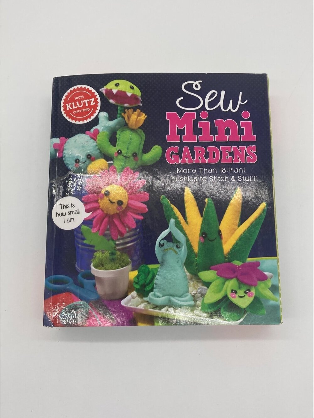 New! Sew Mini Gardens klutz felt sewing kit